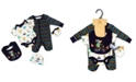 Lily & Jack Baby Boys Animals In Cars 5 Piece Velour Layette Gift Set